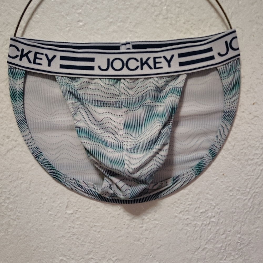 2 Pieces Jockey Microfiber Active Men’s Sport Brief Size Large  multicoloured - Picture 3 of 12